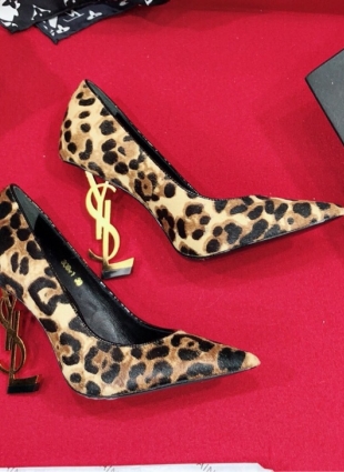 Yves Saint Laurent shoes print