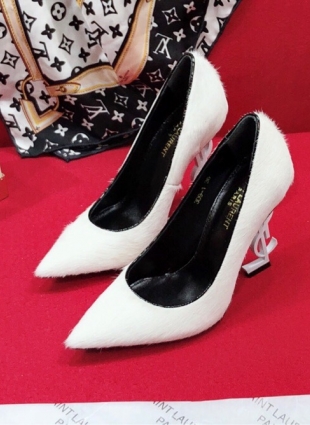 Yves Saint Laurent shoes white
