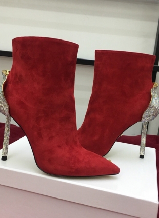 Lesilla boots red