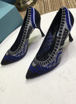 Prada shoes dark blue