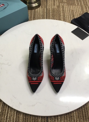Prada shoes red