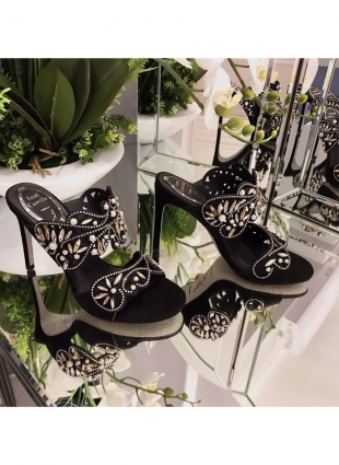 Rene Caovilla shoes black