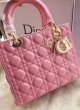 Christian Dior Lady bag pink