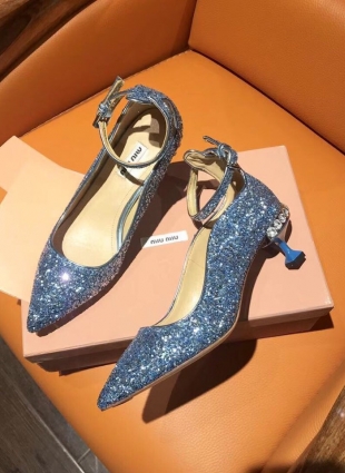 Miu Miu shoes blue