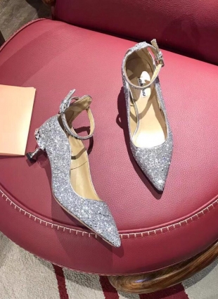 Miu Miu shoes silver