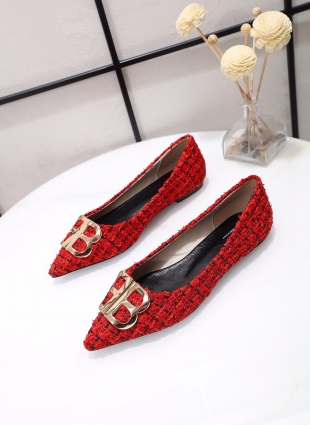 Balenciaga shoes red