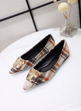 Balenciaga shoes check print