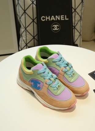Chanel sneakers multicolored