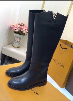 Louis Vuitton boots black