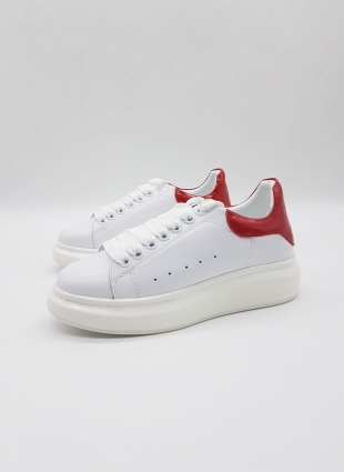 Alexander McQueen sneakers white and red