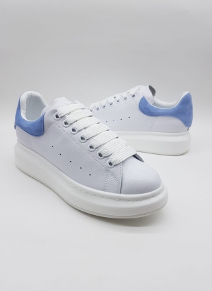 Alexander McQueen sneakers white and blue