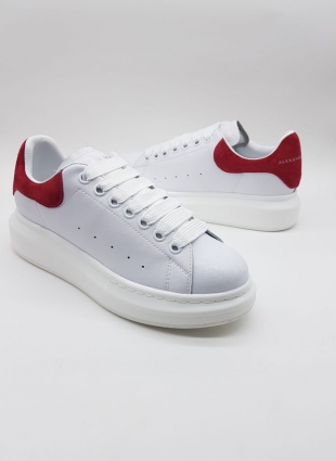Alexander McQueen sneakers white and red