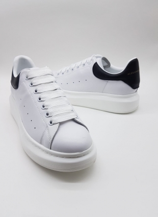 Alexander McQueen sneakers white and black leather
