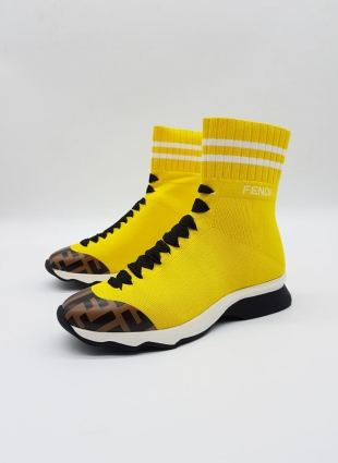Fendi sneakers yellow