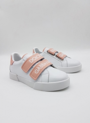 Dolce & Gabbana sneakers white and peach colour