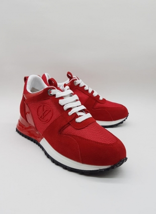Louis Vuitton sneakers red