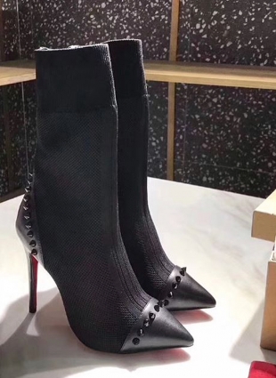 Christian Louboutin boots black