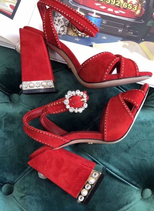 Dolce & Gabbana shoes red