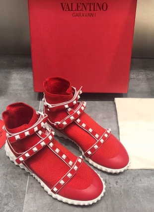 Valentino boots red