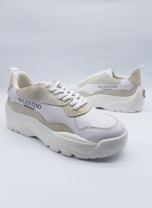 Valentino sneakers white and beige