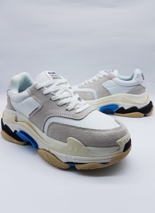 Balenciaga sneakers white and gray