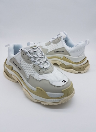 Balenciaga sneakers white and gray