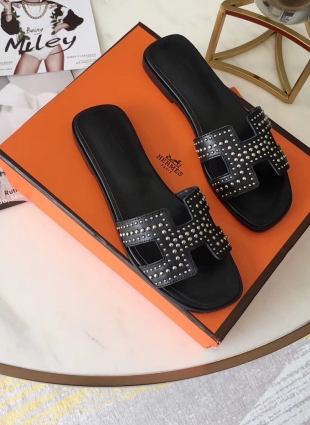 Hermès step-ins black