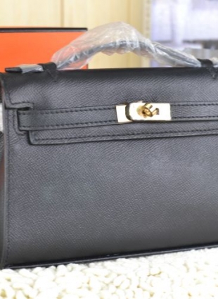 Hermès Kelly bag black 22 cm