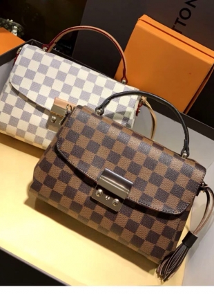 Louis Vuitton BAG Damier Ebene Red