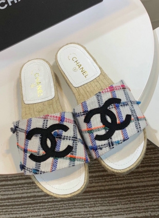 Chanel step-ins multicolored