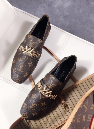 Louis Vuitton shoes brown
