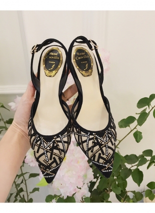 Rene Caovilla shoes black