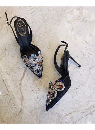 Rene Caovilla shoes black