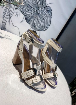 Givenchy sandals ivory
