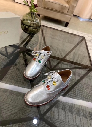Jimmy Choo shoes silver