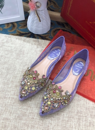 Rene Caovilla shoes violet