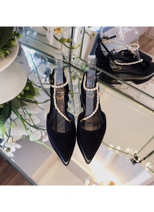 Rene Caovilla shoes black