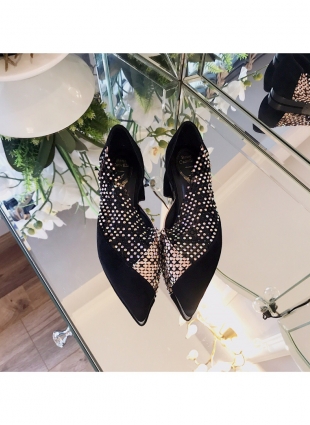 Rene Caovilla shoes black