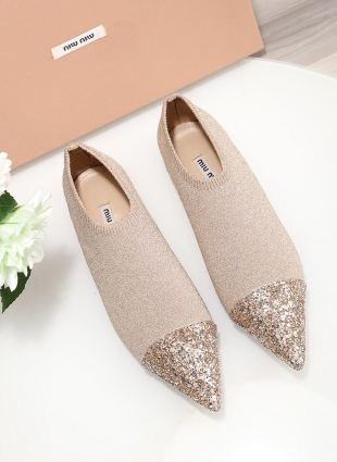Miu Miu shoes beige