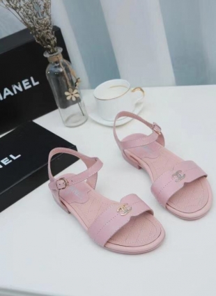 Chanel sandals pink