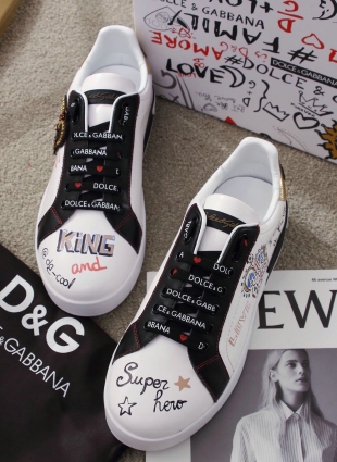 Dolce & Gabbana sneakers white and black