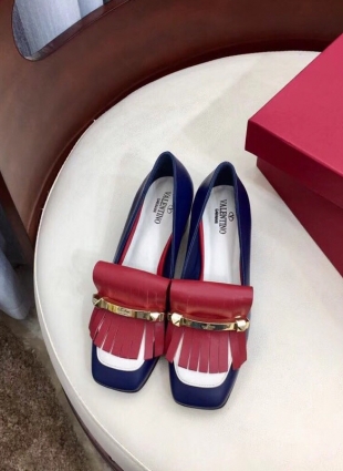 Valentino shoes dark blue and red