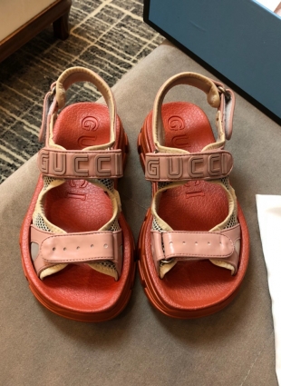 Gucci sandals orange