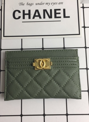 Chanel card holder