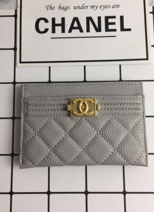 Chanel card holder
