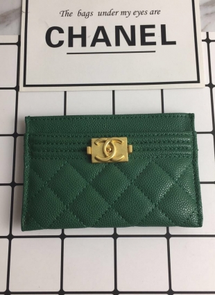 Chanel card holder