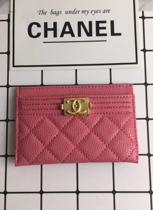 Chanel card holder