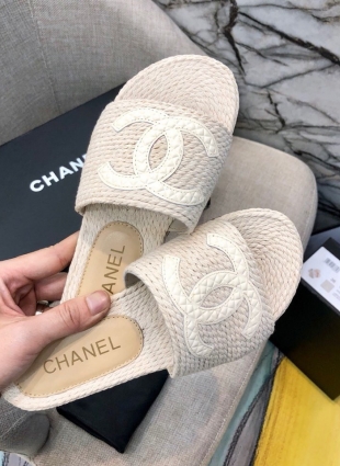 Chanel step-ins ivory