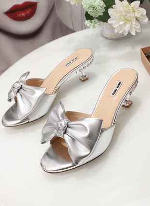 Miu Miu sandals silver