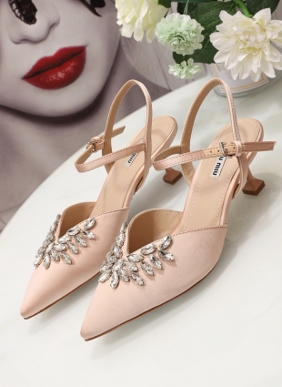 Miu Miu shoes ivory